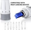 Metene Blood Lancets 310 Count, Disposable Twist Top Lancets for Lancing Devices